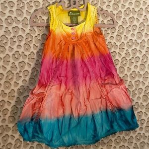 Flowy Tie Dyed Dress